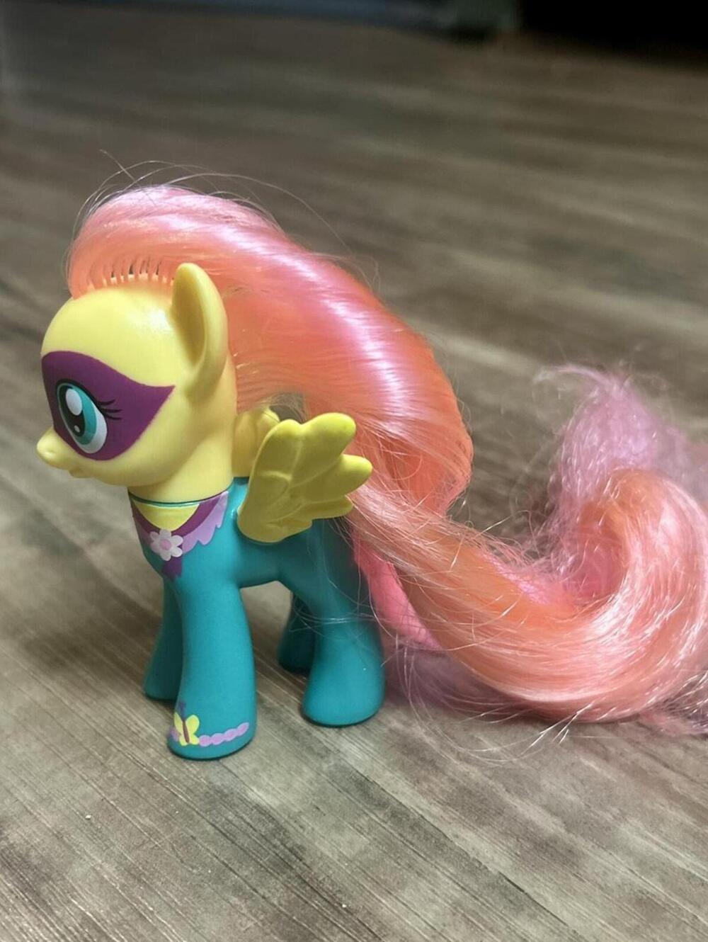 My Little Pony Power Ponies 6" Brushable Pony Fluttershy